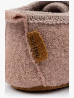 Hjemmesko|MikkLine Mikk-Line Indesko Uld, Adobe Rose Lyserød