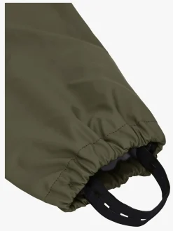 Regntøj|MikkLine Mikk-Line Regnsæt med Seler, Dusty Olive