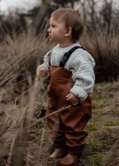 Børn MikkLine Regntøj-Mikk-Line Regnsæt med Seler, Rubber