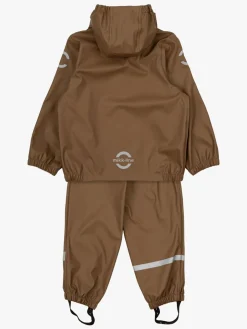 Børn MikkLine Regntøj-Mikk-Line Regnsæt med Seler, Rubber