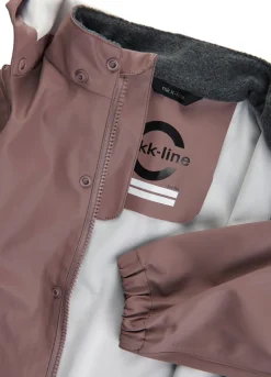 Regntøj|MikkLine Mikk-Line Regnsæt med Seler, Burlwood