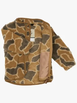 Fleecetøj|MikkLine Mikk-Line Teddy Fleecetrøje, Burlwood