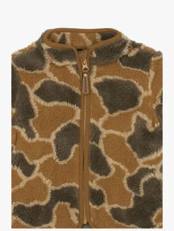 Fleecetøj|MikkLine Mikk-Line Teddy Fleecetrøje, Burlwood