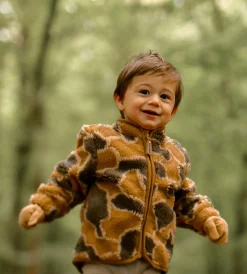 Fleecetøj|MikkLine Mikk-Line Teddy Fleecetrøje, Burlwood