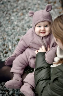 Heldragter|Uldtøj|MikkLine Mikk-Line Ulddragt Merino, Twilight Mauve