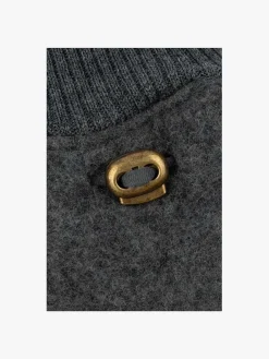 Børn MikkLine Tilbehør-Mikk-Line Vanter Merinould, Anthracite Melange