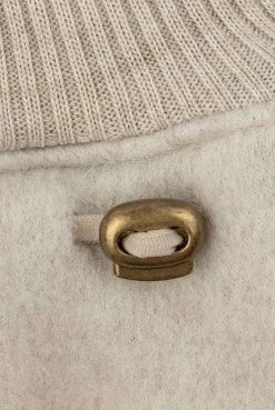 Tilbehør|MikkLine Mikk-Line Vanter Merinould, Melange Offwhite Hvid