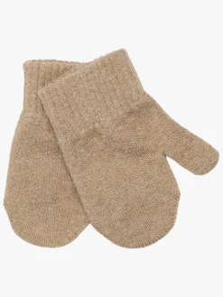 Tilbehør|MikkLine Mikk-Line Vanter Uldblanding 3-pak, Apple Butter-Chocolate Chip-Doeskin Rød/Brun/Beige