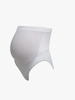 Tøj Til Mor|Milki Hipster Seamless Graviditetstrusser 2-Pak, White