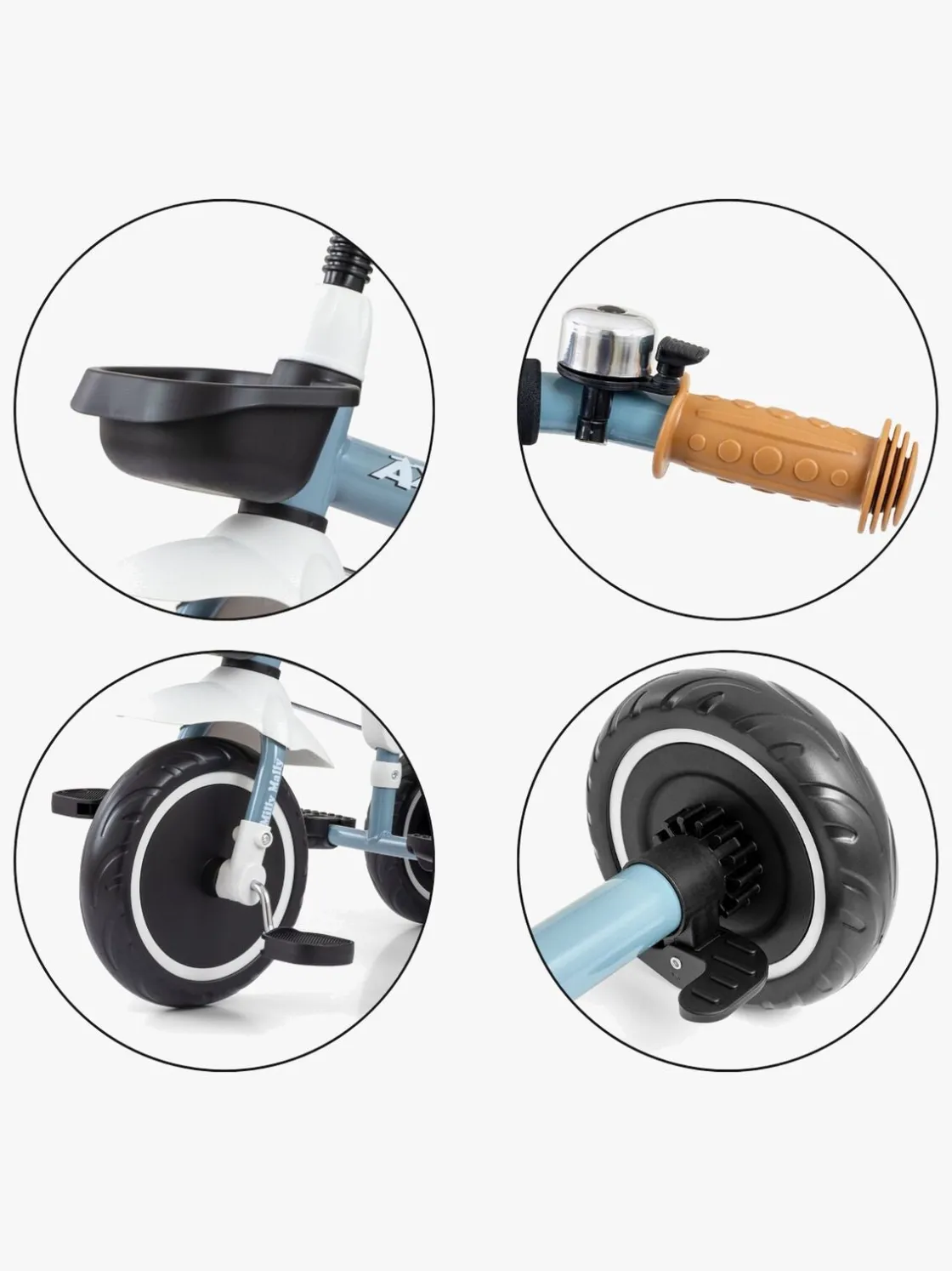 Cykler|MillyMally Milly Mally Axel Trehjulet Cykel, Denim Blå