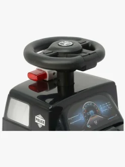 Pedal- & Gåbiler|MillyMally Milly Mally Gåbil Mercedes-Benz Actros Police, Sort