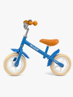 Cykler|MillyMally Milly Mally Løbecykel Marshall, Blå Blå/Brun