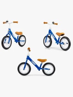 Cykler|MillyMally Milly Mally Løbecykel Timmy 12 Tommer, Blå Blå/Brun/Hvid