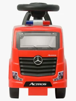 Pedal- & Gåbiler|MillyMally Milly Mally Mercedes-Benz Actros Ride on Brandbil, Rød Rød/Sort