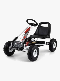 Pedal- & Gåbiler|MillyMally Milly Mally Pedalgokart Thor, Hvid Sort/Hvid/Rød