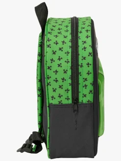 Tasker|Minecraft 3D Mini Rygsæk 6L, Blå/Grøn