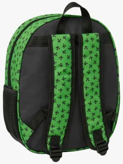 Tasker|Minecraft 3D Rygsæk 8.5L, Blå/Grøn