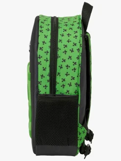 Tasker|Minecraft 3D Rygsæk 8.5L, Blå/Grøn