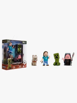 Legetøjsfigurer|Minecraft Figursæt 4-pak 6 cm