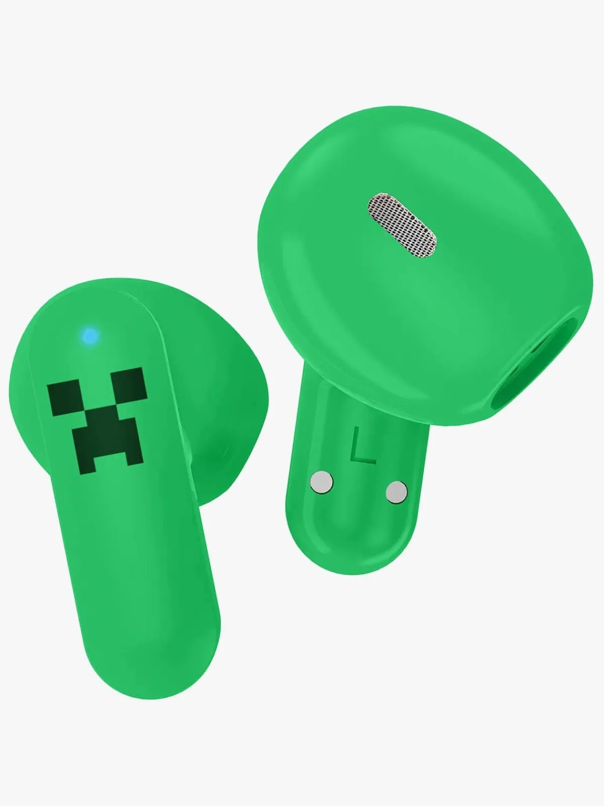 Elektronik & Media|OTLTechnologies Minecraft Høretelefoner In-Ear TWS med LED, Grøn Grøn