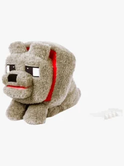 Minecraft Interaktivt Legetøj- Interaktiv Bamse Dennis Ulv