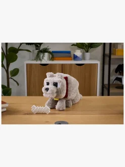 Minecraft Interaktivt Legetøj- Interaktiv Bamse Dennis Ulv