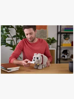 Minecraft Interaktivt Legetøj- Interaktiv Bamse Dennis Ulv