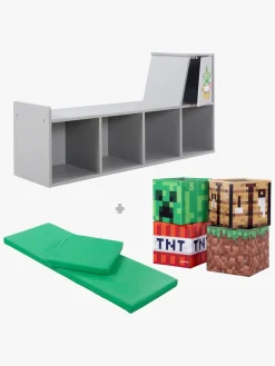 Børnemøbler|Minecraft Opbevaringsbænk, Multi