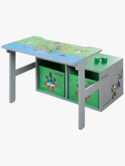Børn Minecraft Børnemøbler-Sammenklappeligt Opbevaringsbænk med Bord, Multi