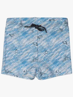 Uv & Strand|MiniATure MINI A TURE Gerry Badeshorts, Slate Blue Blå