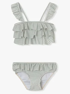 Uv & Strand|MiniATure MINI A TURE Giulia Bikini, Print Green Bay