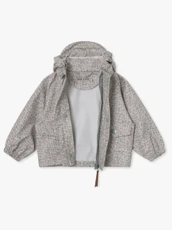 Regntøj|MiniATure MINI A TURE Julien Regnjakke, Print Vapor Gray