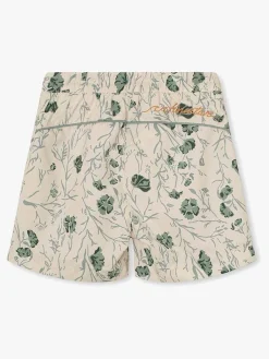 Børn MiniATure Uv & Strand-MINI A TURE Maki Badeshorts, Print Green Bay