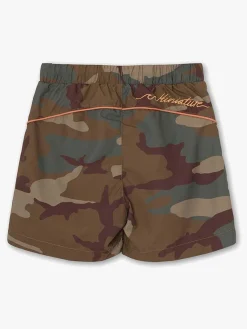 Børn MiniATure Uv & Strand-MINI A TURE Maki Badeshorts, Print Vert