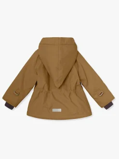 Vintertøj|MiniATure MINI A TURE Wang Jakke, Rubber Brown Brun