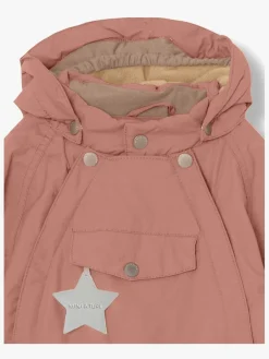 Overtøj|MiniATure MINI A TURE Wisti Flyverdragt, Wood Rose Lyserød