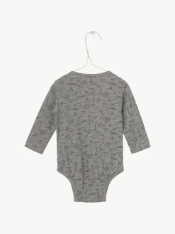 Børn MiniATure Bodyer & Heldragter-MINI A TURE Yomi Bodystocking, Sky Captain Blue