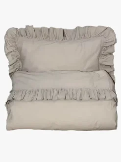 Sengetøj|MiniDreams Mini Dreams Frill Sengesæt 100x130, Sandfarvet