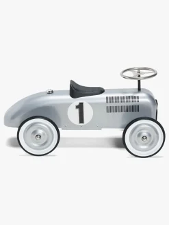 Pedal- & Gåbiler|MiniSpeeders Mini Speeders Gåbil Lil Racer, Sølv Grå