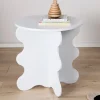 Børnemøbler|Minitude  Bølget Sidebord, Hvid