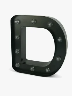 Lamper & Belysning|Minitude Bogstavslampe D, Sort