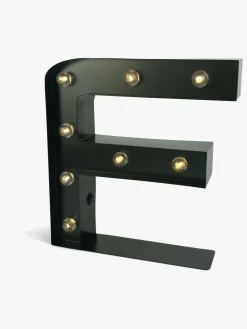 Lamper & Belysning|Minitude Bogstavslampe F, Sort