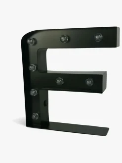 Lamper & Belysning|Minitude Bogstavslampe F, Sort