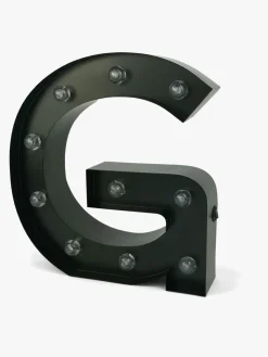 Lamper & Belysning|Minitude Bogstavslampe G, Sort