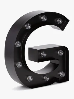 Lamper & Belysning|Minitude Bogstavslampe G, Sort