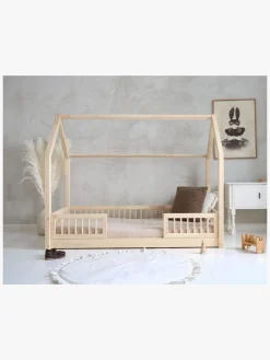 Børnesenge & Tilbehør|Minitude CARTER Junior-/Montessori-seng 80x160, Natur