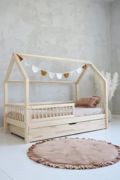 Børnesenge & Tilbehør|Minitude FINN Juniorseng 70x140, Natur