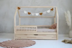 Børnesenge & Tilbehør|Minitude FINN Juniorseng 70x140, Natur