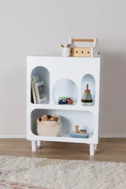 Børnemøbler|Minitude Form Bogreol, Hvid