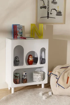 Børnemøbler|Minitude Form Bogreol, Hvid